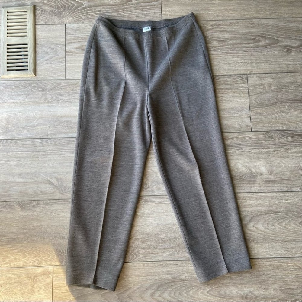 Lucia German  Vintage Ponte Knit Slim Pants